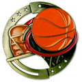 Basketball Medal - 2-3/4"